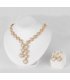 SET441  - Korean Trendy Heart Jewellery Set
